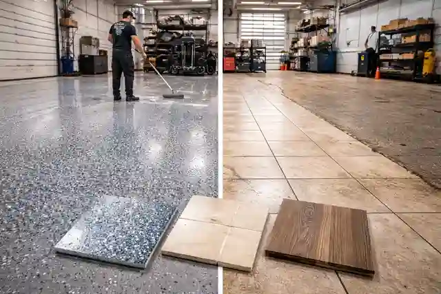 Epoxy Flooring vs Concrete Flooring