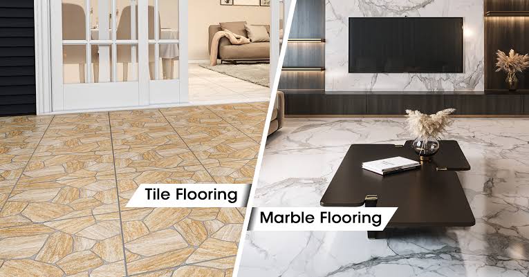 Floor Tiles vs Marbles
