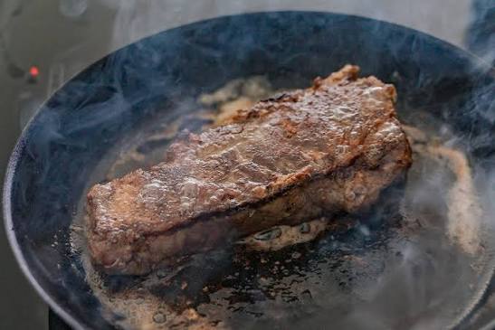 Searing Steak